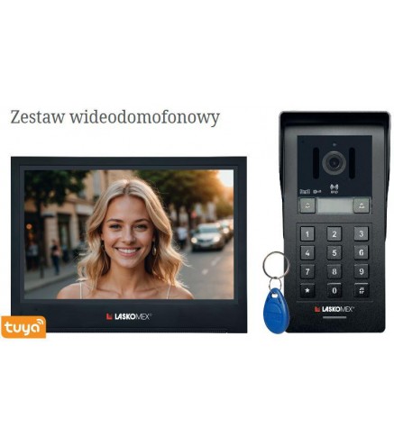 Laskomex Zestaw wideodomofonowy 2- wire IP GEMINI ZEST