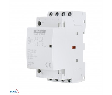 Stycznik modułowy SC201 2P 25A TYP 40 (4NO + 0NC) SCHELINGER