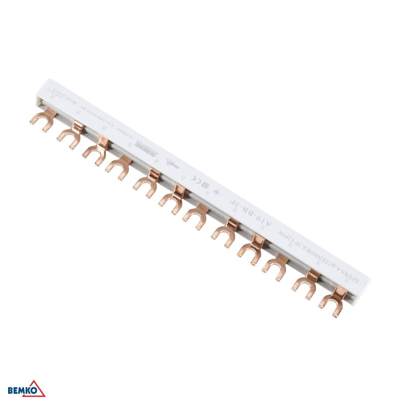 Szyna łączeniowa 3F TYP-U 10MM2 54 moduły