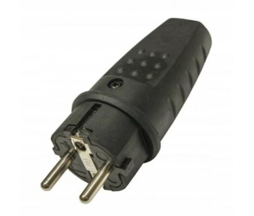 Wtyczka gumowa przenośna 250V, 16A, IP LUX PAWBOL D.3158L