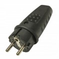 Wtyczka gumowa przenośna 250V, 16A, IP LUX PAWBOL D.3158L