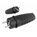 Wtyczka gumowa przenośna 250V, 16A, IP LUX PAWBOL D.3158L