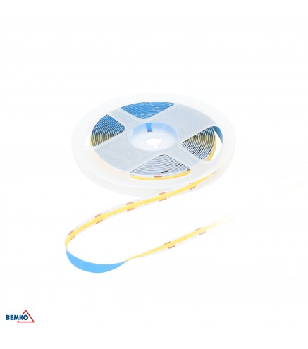 Taśma LED premium 12V DC COB 2400LED/5M 12W/1M IP20 biała zimna