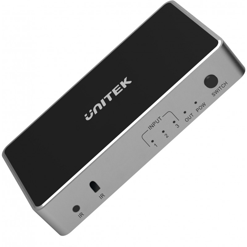 Unitek Przełącznik sygnału HDMI 1.4b 3 IN-1 OUT 4K