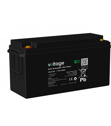 Akumulator AGM Voltage Long Life 12V 150Ah VEL12-150 (Żywotność 15 lat)
