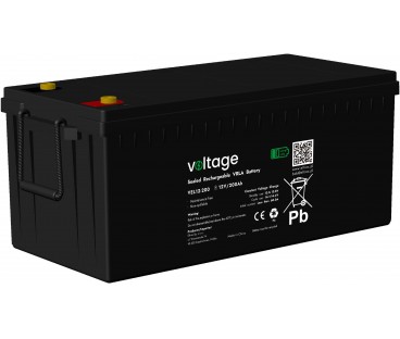Akumulator AGM Voltage Long Life 12V 200Ah VEL12-200 (Żywotność 15 lat)
