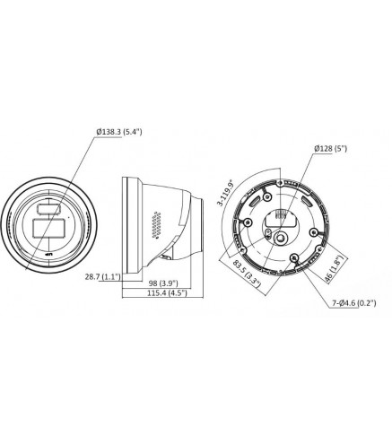 Kamera IP Hikvision DS-2CD23166G3-IS2UY/SL(2.8)eFO-STDBLACK
