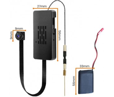 Kamera Orllo C2 Pro ukryta mini szpiegowska Wi-Fi
