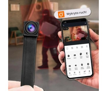 Kamera Orllo C2 Pro ukryta mini szpiegowska Wi-Fi