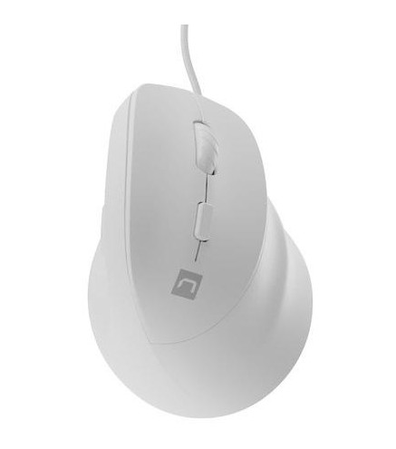 Mysz wertykalna Natec Crake 2 Pro 12800DPI biały