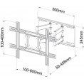 UCHWYT DO TV LED/LCD AR-87 ART 40-80" 60KG reg. pion/poziom 46cm