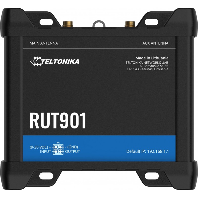 Teltonika RUT901 router przemysłowy 4G / LTE (RUT901000000)