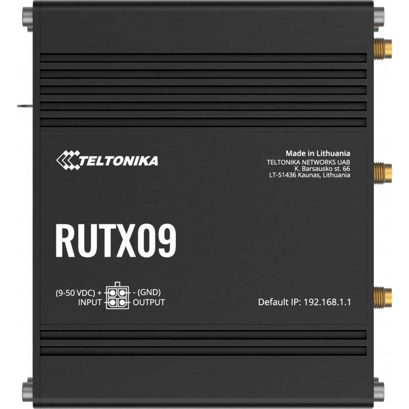 Teltonika RUTX09 router przemysłowy 4G / LTE (RUTX0920B200)