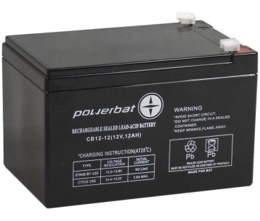 Akumulator AGM POWERBAT CB 12V 12Ah