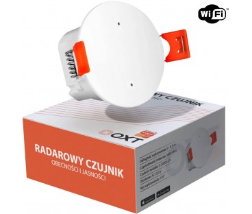 OXT Czujnik radar obecności jasności 230V WiFi TUYA T150