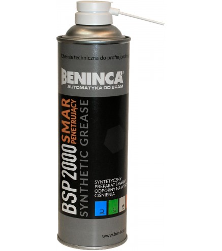 CHEMIA: Smar syntetyczny (penetrujący) Beninca BSP2000 500ml do bram/automatyki/napędów