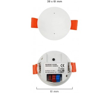 OXT Czujnik radar obecności jasności 230V WiFi TUYA T150