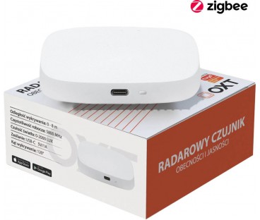 OXT Czujnik radar obecności jasności USB ZigBee TUYA T165
