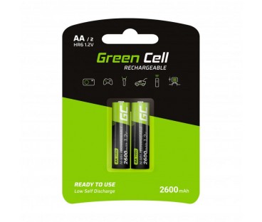 AKUMULATORKI Green Cell 2x AA HR6 2600mAh GR05