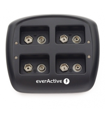 Ładowarka do akumulatorków 6F22 / HR22 / 9V everActive NC-109