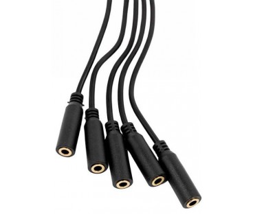 Shelly Splitter 1 to 5 - 3.5mm jack