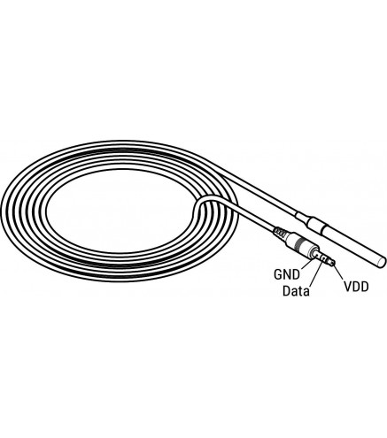Shelly Temp. Sensor DS18B20 3.5mm jack