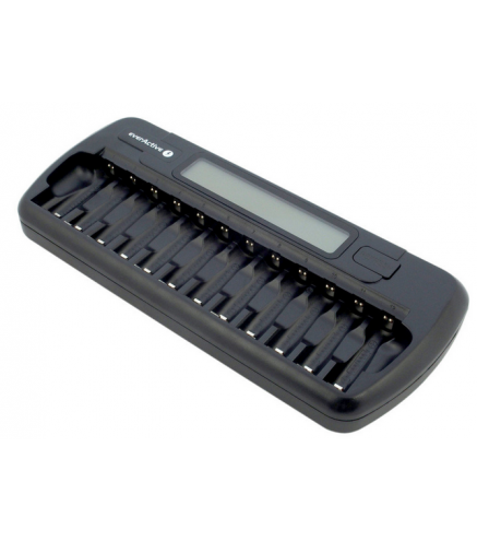 Ładowarka do 12 akumulatorków AA / AAA everActive NC-1200