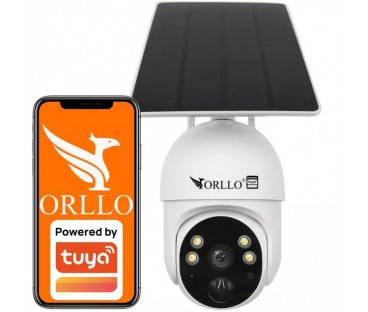 Kamera IP bezprzewodowa 4G LTE obrotowa z panelem solarnym Orllo TZ1 PRO