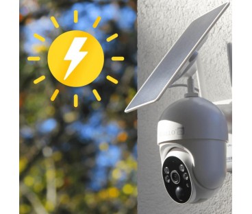 Kamera IP bezprzewodowa 4G LTE obrotowa z panelem solarnym Orllo TZ1 PRO