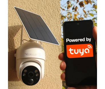 Kamera IP bezprzewodowa 4G LTE obrotowa z panelem solarnym Orllo TZ1 PRO