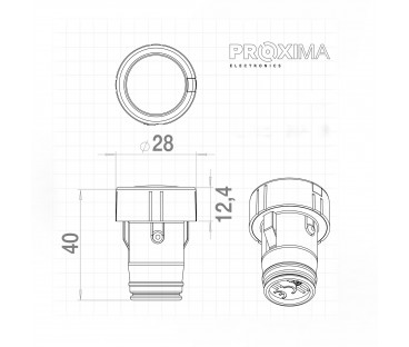 Pilot Proxima Zapalniczka - system PROXIMA 433.92MHz BI:KLIK
