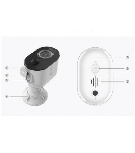 Kamera IP Reolink Argus Series B310 3MP Wi-Fi bateryjna