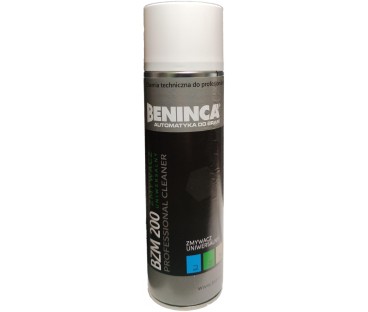 CHEMIA: Zmywacz uniwersalny Beninca BZM200 500ml do bram/automatyki/napędów