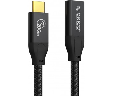 Przedłużacz USB Orico USB-C 3.2 20Gbps, 4K, 100W, 1m