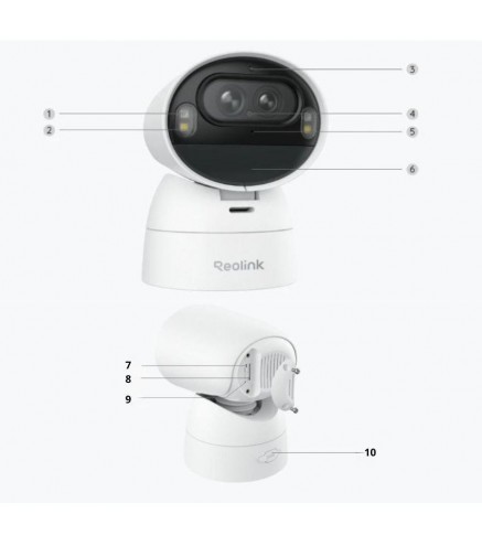 Kamera IP Reolink Argus Series B730 8MP Wi-Fi 8MP bateryjna