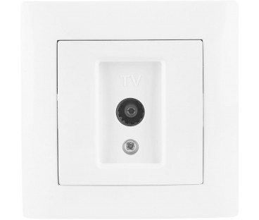 Gniazdo TV VCX WESA LC 43 Biały