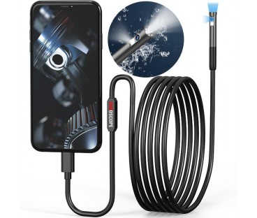 Kamera INSPEKCYJNA DUO ENDOSKOP DWIE KAMERY 2M 7LED 2xFHD WIFI do iPHONE