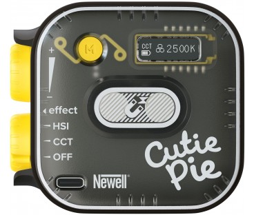 Lampa LED Newell RGB Cutie Pie - czarna