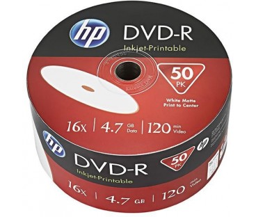Płyty DVD-R Verbatim HP Inkjet-Printable (50szt)