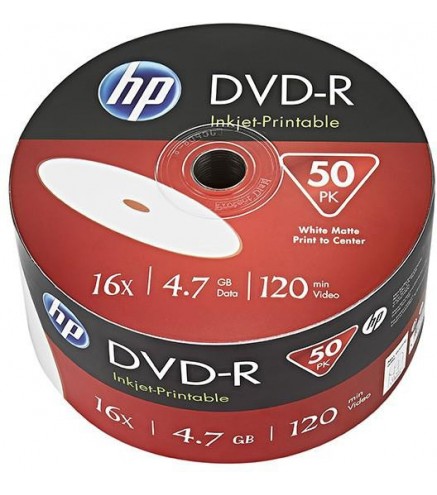 Płyty DVD-R Verbatim HP Inkjet-Printable (50szt)
