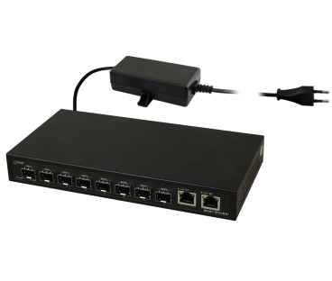 Switch optyczny PULSAR SFG10F8 (8xSFP, 2xRJ45)