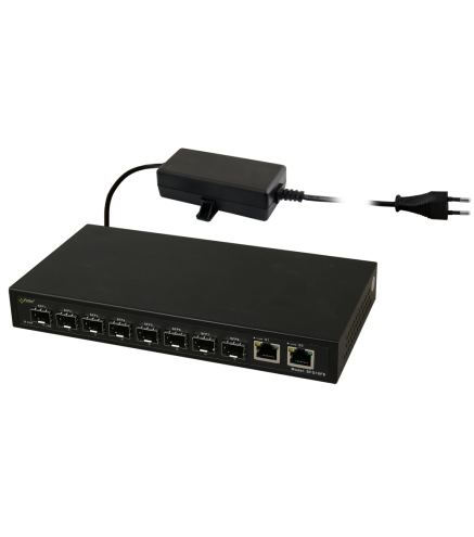 Switch optyczny PULSAR SFG10F8 (8xSFP, 2xRJ45)