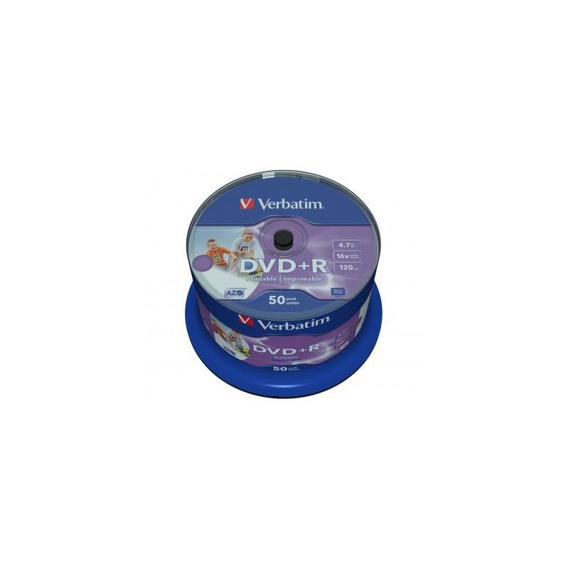 Płyty DVD+R Verbatim AZO Printable (50szt)