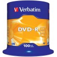 Płyty DVD-R Verbatim AZO (100szt)