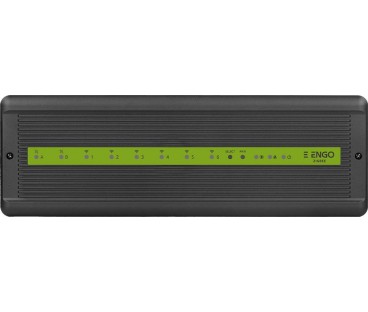 ENGO Controls ECB62-ZB - Listwa bezprzewodowa 6 stref + 2 strefy przewodowe, 230V, ZigBee, moduł pompy i kotła
