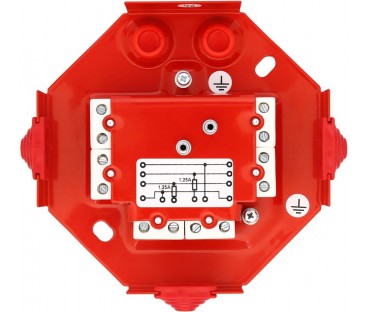 Puszka instalacyjna przeciwpożarowa W2 PIP-3AN 1,25A