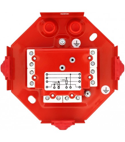 Puszka instalacyjna przeciwpożarowa W2 PIP-3AN 1,25A