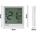 ENGO Controls EONE-BATW - Regulator temperatury, bateryjny (Li-Ion), biały, Internetowy, akumulatorowy, ZigBee, natynkowy
