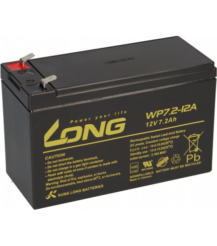 Akumulator AGM LONG 12V 7,2Ah VdS