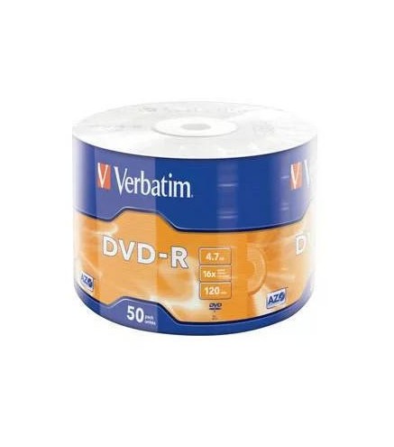 Płyty DVD-R Verbatim AZO Cake Box (50szt)